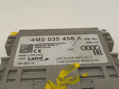 Second-hand car spare part antenna amplifier for seat leon (5f1) 2.0 cupra oem iam references 4m0035456  4m0035456a