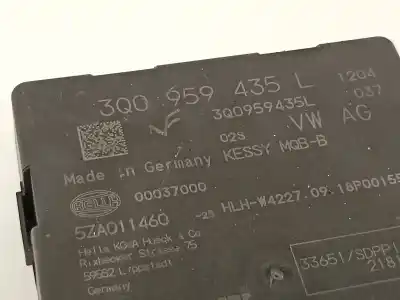 Second-hand car spare part electronic module for seat leon (5f1) 2.0 cupra oem iam references 3q0959435l  