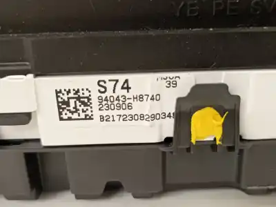 Peça sobressalente para automóvel em segunda mão quadrante por kia stonic (ybcuv) platinum edition referências oem iam 94043h8740  
