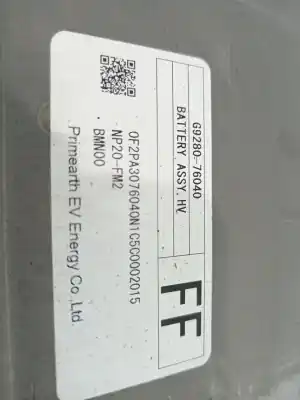 Second-hand car spare part battery for toyota corolla e21 corolla (e21/eh1) basico oem iam references g928076040  