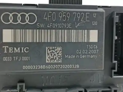 Second-hand car spare part electronic module for audi s6 berlina 4f2 oem iam references 4f0959792e  