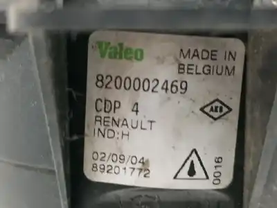 Second-hand car spare part left fog light for renault modus confort dynamique oem iam references 8200002469  89201772