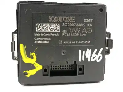 Peça sobressalente para automóvel em segunda mão módulo eletrônico por audi a1 sportback (gba) 25 tfsi s line referências oem iam 3q0907338e