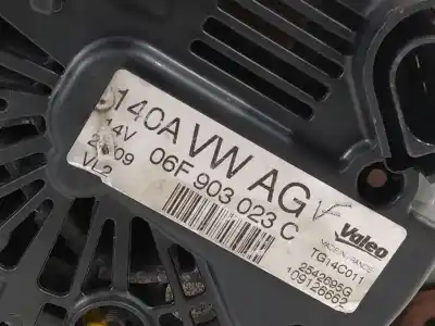 Second-hand car spare part alternator for audi a3 (8p) 1.9 tdi oem iam references 06f903023c  