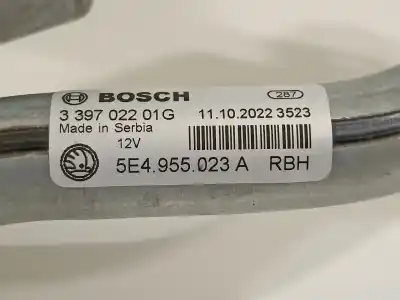 Автозапчастина б/у двигатель передніх склоочисників для skoda octavia combi (5e5) ambition посилання на oem iam 5e4955119a  