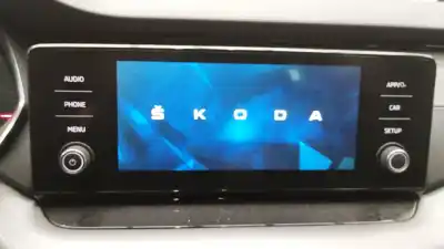 Автозапчасти б/у многофункциональный дисплей за skoda octavia combi (5e5) ambition ссылки oem iam 5e3035869d  5e3035869dczh