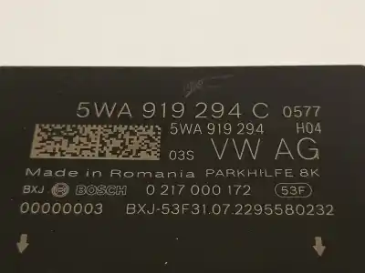 Автозапчасти б/у электронный модуль за skoda octavia combi (5e5) ambition ссылки oem iam 5wa919294c  