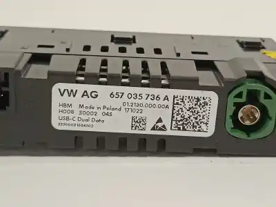 Автозапчасти б/у электронный модуль за skoda octavia combi (5e5) ambition ссылки oem iam 657035736a  