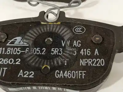 Автозапчасти б/у задний тормозной диск за skoda octavia combi (5e5) ambition ссылки oem iam 5q0615601b  5r3415a