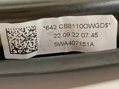 Автозапчасти б/у передний левый нижний рычаг подвески за skoda octavia combi (5e5) ambition ссылки oem iam 5wa407151a  