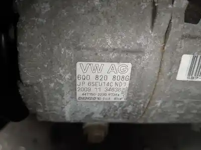 Автозапчастина б/у компресор кондиционера для seat ibiza (6j5) reference посилання на oem iam 6q0820808g  6seu14cnd1