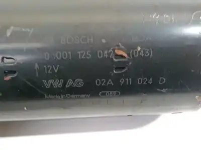 Second-hand car spare part starter motor for audi a2 (8z) 1.4 tdi oem iam references 02a911024d  0001125042 Second-hand car spare part starter motor for audi a2 (8z) 1.4 tdi oem iam references 02a911024d  0001125042