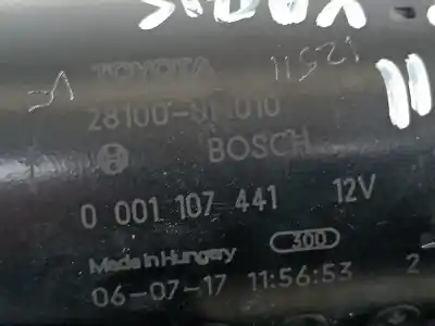 Автозапчасти б/у двигатель запускается за toyota yaris (ksp9/scp9/nlp9) básico ссылки oem iam 281000n010  