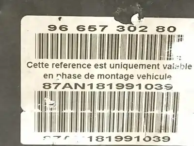 Second-hand car spare part abs for citroen c5 station wagon exclusive oem iam references 9665730280  
