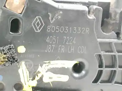 Second-hand car spare part left front door lock for renault captur limited oem iam references 805031332r  