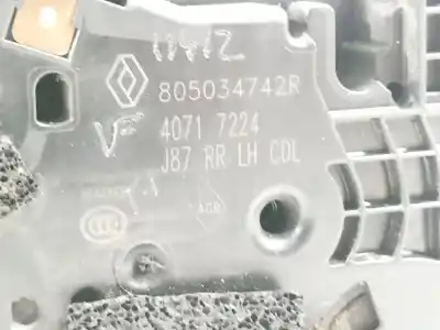 Peça sobressalente para automóvel em segunda mão fechadura da porta traseira esquerda por renault captur limited referências oem iam 805034742r  