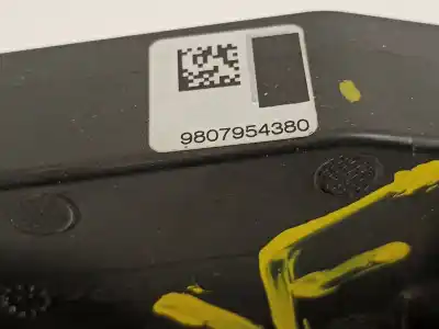 Peça sobressalente para automóvel em segunda mão fechadura da porta dianteira esquerda por peugeot 308 access referências oem iam 9807954380 9807954380 