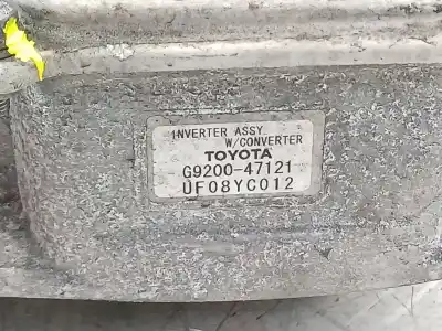 Peça sobressalente para automóvel em segunda mão conversor/inversor de potência por toyota prius (nhw20) sol referências oem iam g920047121  