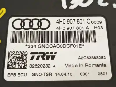 Pezzo di ricambio per auto di seconda mano modulo elettronico per audi a8 (4h) 4.2 tdi quattro largo riferimenti oem iam 4h0907801c  