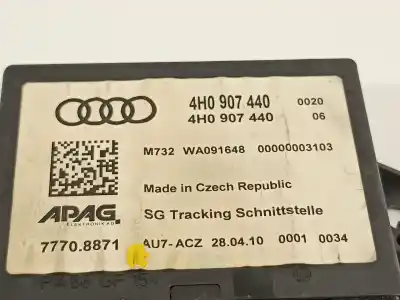 Pezzo di ricambio per auto di seconda mano modulo elettronico per audi a8 (4h) 4.2 tdi quattro largo riferimenti oem iam 4h0907440  