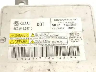 Автозапчастина б/у блок управління ксеноновими фарами для audi a8 (4h) 4.2 tdi quattro largo посилання на oem iam 8k0941597c  
