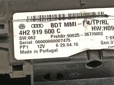 Автозапчастина б/у многофункційне управління для audi a8 (4h) 4.2 tdi quattro largo посилання на oem iam 4h2919600c  