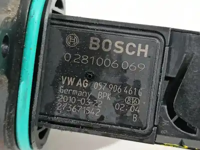 Автозапчасти б/у расходомер воздуха за audi a8 (4h) 4.2 tdi quattro largo ссылки oem iam 281006069  