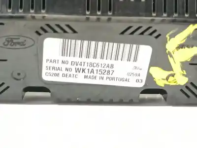 Автозапчастина б/у клімат-контроль для ford kuga (cbs) titanium посилання на oem iam dv4t18c612ab wk1a15287 