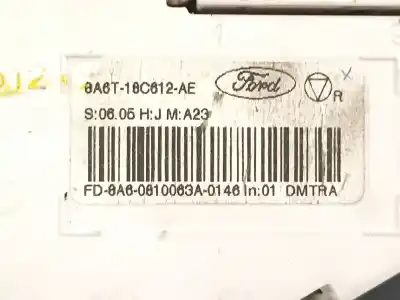 Second-hand car spare part climate control for ford fiesta (cb1) ambiente oem iam references 8a6t18c612ae  