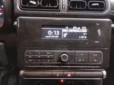 Peça sobressalente para automóvel em segunda mão sistema de áudio / rádio cd por citroen c3 live referências oem iam 98143710xu 9813759880 