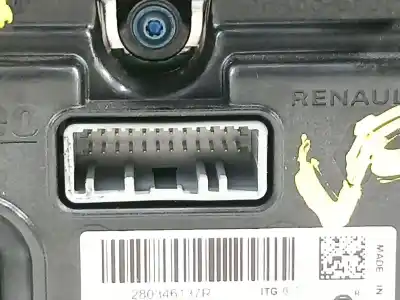 Second-hand car spare part multifunction display for renault clio v intens oem iam references 280346137r  