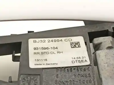 Автозапчастина б/у завнішня ручка задня права для land rover range rover evoque (l538) 2.0 d посилання на oem iam bj3224994cd  