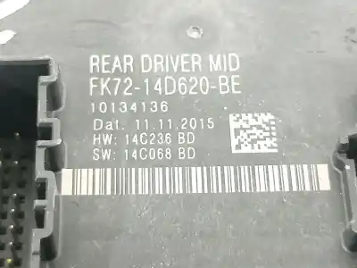 Peça sobressalente para automóvel em segunda mão módulo de confort / bsi /bcm por land rover range rover evoque (l538) 2.0 d referências oem iam fk7214d620be  