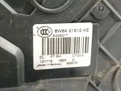 Автозапчастина б/у замок передній праві двері для land rover range rover evoque (l538) 2.0 d посилання на oem iam 6w8a21812ae lr072413 