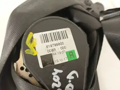 Автозапчастина б/у передній правий ремін безпеки для land rover range rover evoque (l538) 2.0 d посилання на oem iam 619799800  