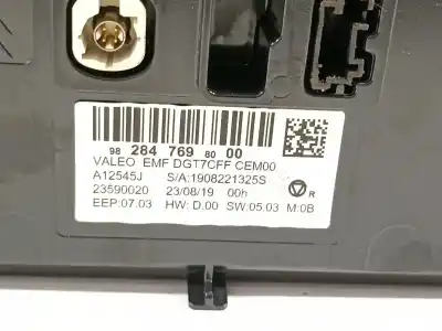 Автозапчасти б/у многофункциональный дисплей за peugeot 208 2020 ссылки oem iam 9828476980  