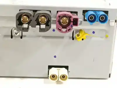 Peça sobressalente para automóvel em segunda mão sistema de áudio / rádio cd por land rover range rover evoque (l538) 2.0 d referências oem iam gx5318k812bf gx5318k812be lr079251