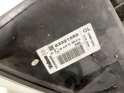 Second-hand car spare part left headlight for opel meriva enjoy oem iam references 93175364  