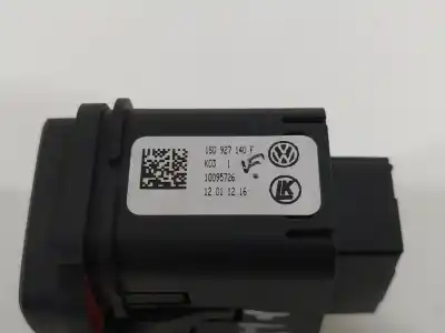Peça sobressalente para automóvel em segunda mão interruptor 4 piscas - emergência por seat mii (kf1) reference referências oem iam 1s0927140f  