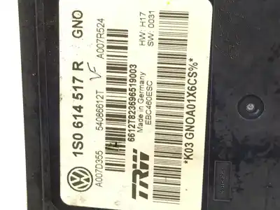 Peça sobressalente para automóvel em segunda mão abs por volkswagen up gti referências oem iam 1s0614517r  