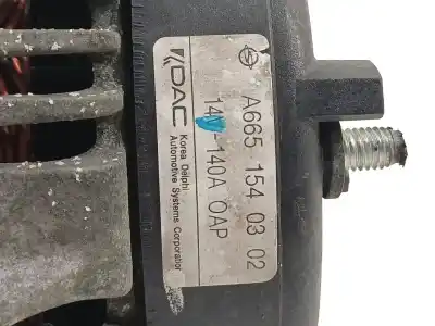 Автозапчастина б/у генератор для ssangyong rodius xdi посилання на oem iam a6651540302  