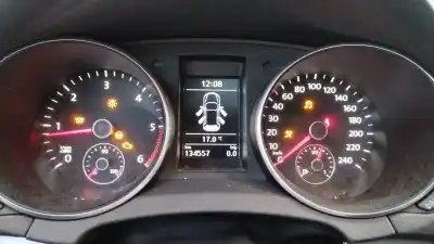 Pièce détachée automobile d'occasion compteur de vitesse tableau de bord pour volkswagen golf vi (5k1) advance références oem iam 5k0920870e  