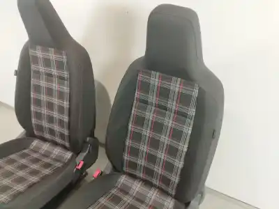 Second-hand car spare part complete seat set for volkswagen up gti oem iam references 1s0881106 1s0881105 1s0885319