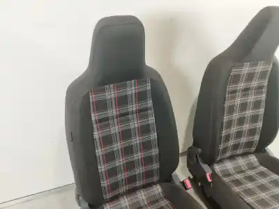Second-hand car spare part complete seat set for volkswagen up gti oem iam references 1s0881106 1s0881105 1s0885319