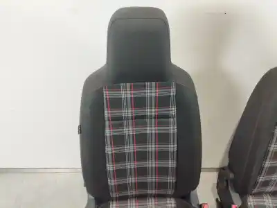 Second-hand car spare part complete seat set for volkswagen up gti oem iam references 1s0881106 1s0881105 1s0885319