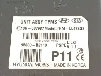 Second-hand car spare part electronic module for kia soul ( ) concept oem iam references 95800b2110  