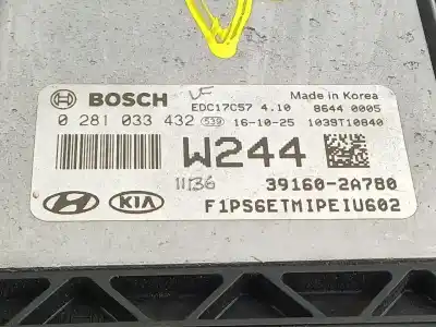 Second-hand car spare part ecu engine control for kia soul ( ) concept oem iam references 391602a780  0281033432