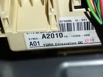 Second-hand car spare part fuse box unit for kia cee´d spirit oem iam references 91950a2010  