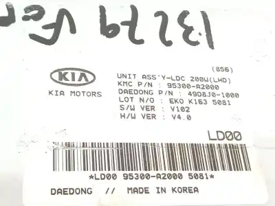 Автозапчастина б/у електронний модуль для kia ceed (cd) 1.0 t-gdi посилання на oem iam 95300a2000  