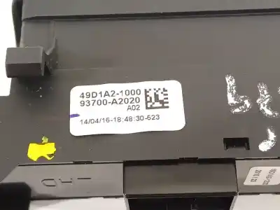 Pezzo di ricambio per auto di seconda mano comando multifunzione per kia ceed (cd) 1.0 t-gdi riferimenti oem iam 93700a2020  